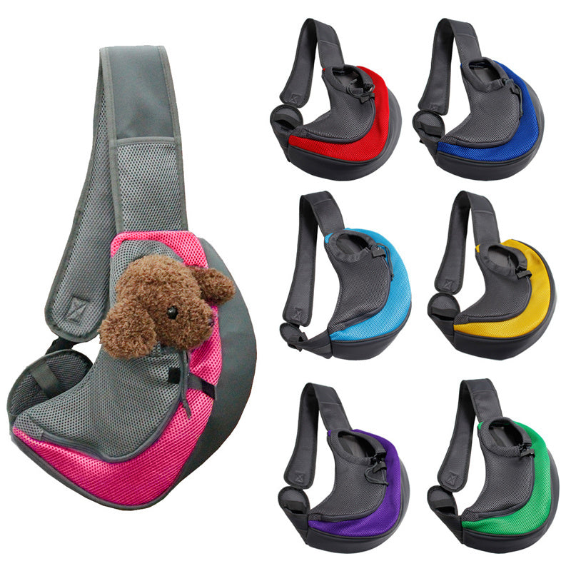 Pet Carrier Mesh Shoulder Travel Tote Sling Bag