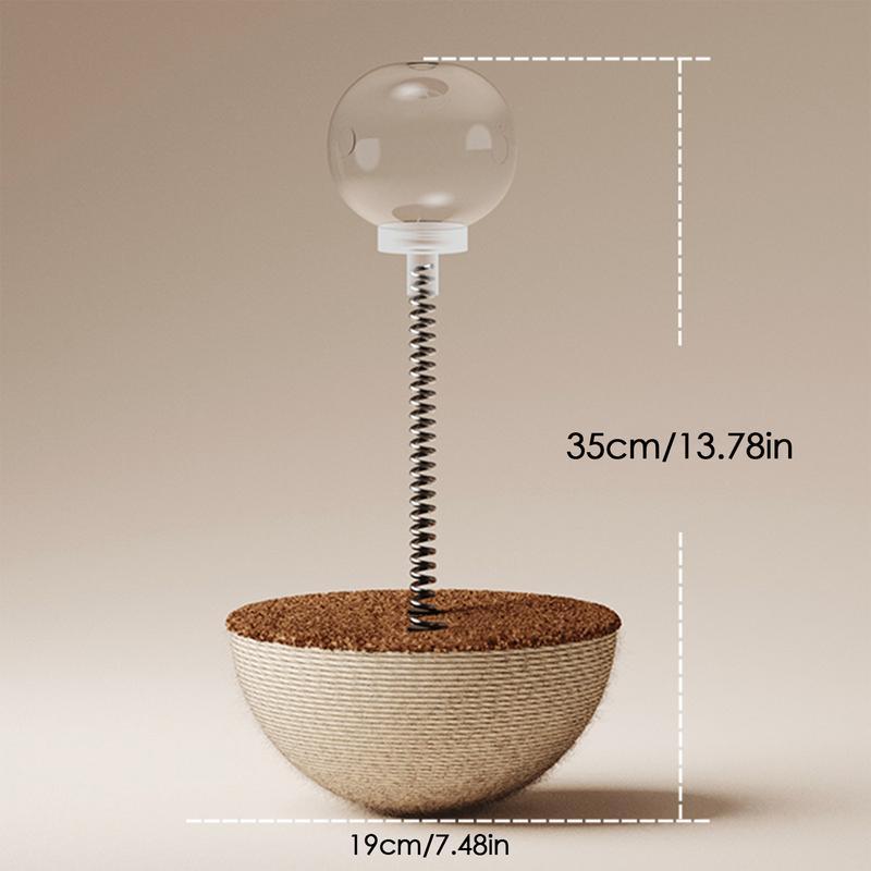 Interactive Balancing Food Dispensing Puzzle Pet Toy