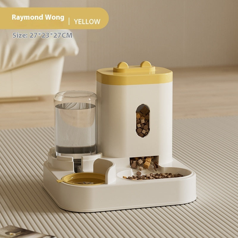 Automatic Pet Feeder Water Bowl Food And Drink Station