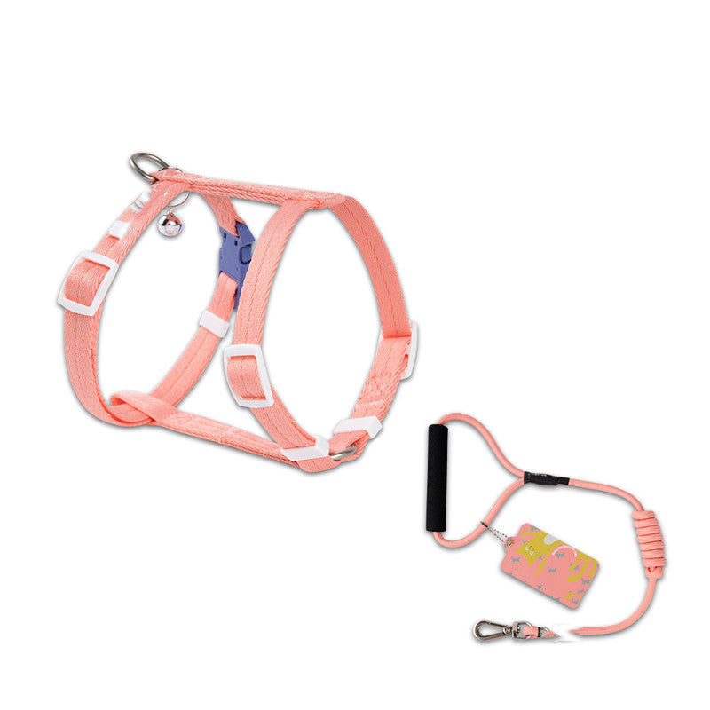 Fashion Pet Leash Secure Anti Escape Durable Walking Lead