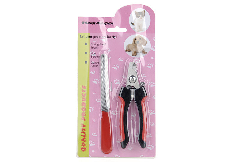 LED Pet Nail Clippers Scissors Safe Claw Trimming Tool
