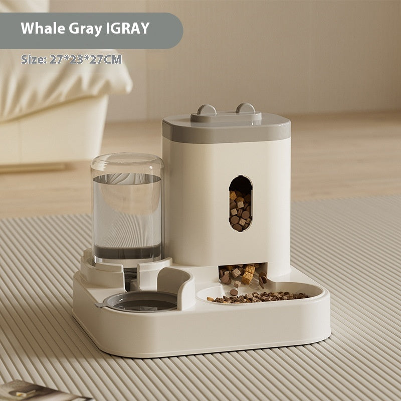 Automatic Pet Feeder Water Bowl Food And Drink Station