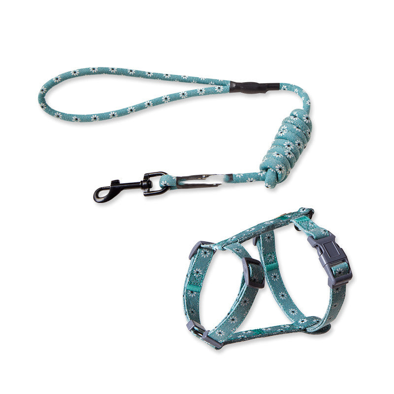 Fashion Pet Leash Secure Anti Escape Durable Walking Lead