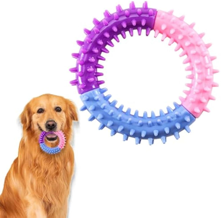 Rubber Ring Chew Teething Toy For Pets