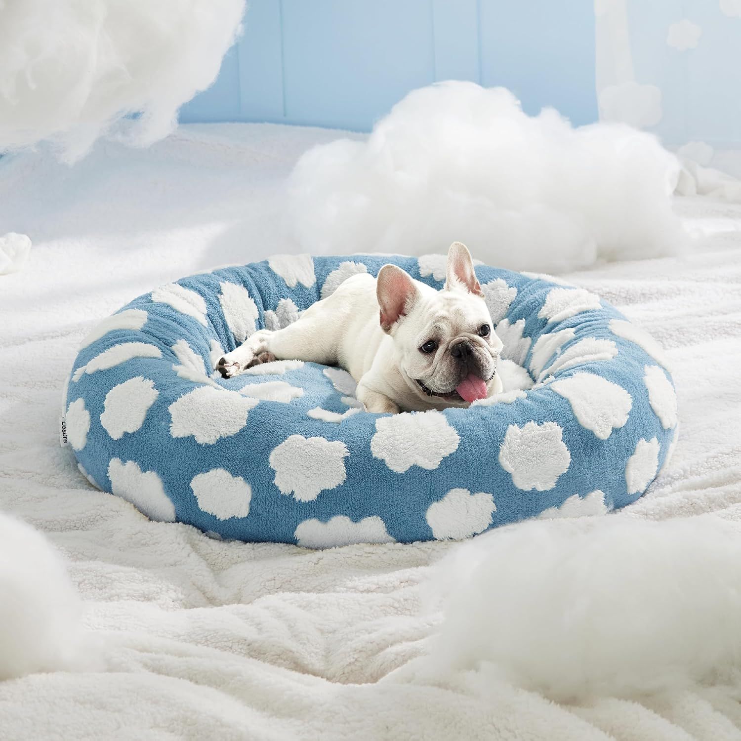 Round Four Seasons Universal Pet Bed Warm Comfort Nest