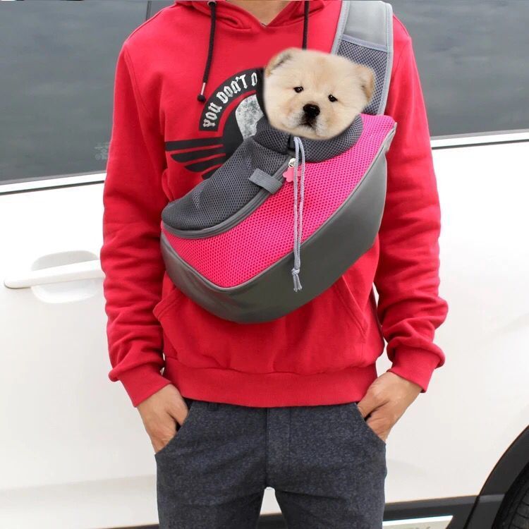 Pet Carrier Mesh Shoulder Travel Tote Sling Bag