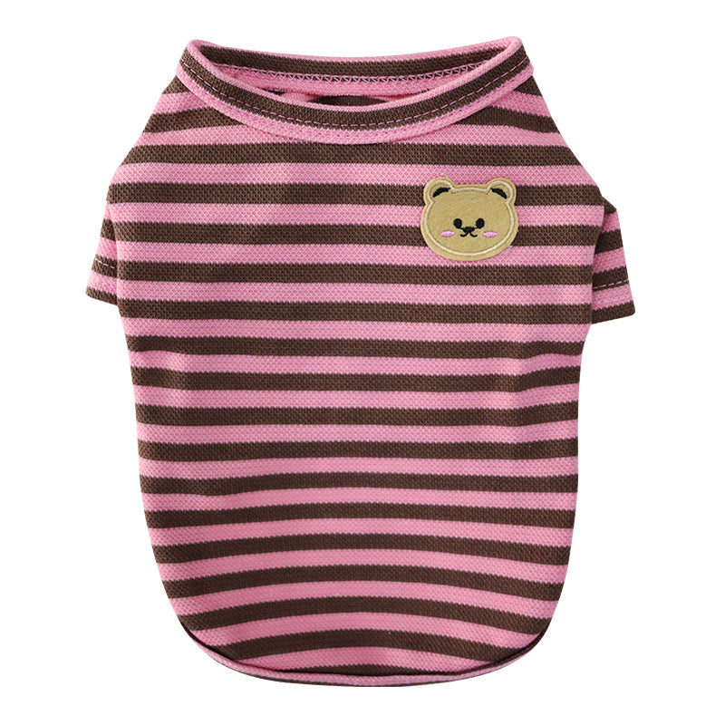 Breathable Summer Pet T Shirt Lightweight Cooling Wear