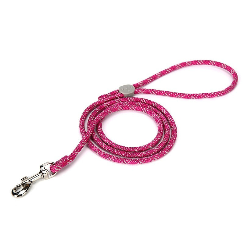 Colorful Adjustable Sliding Pet Leash Durable Comfortable Walking Lead
