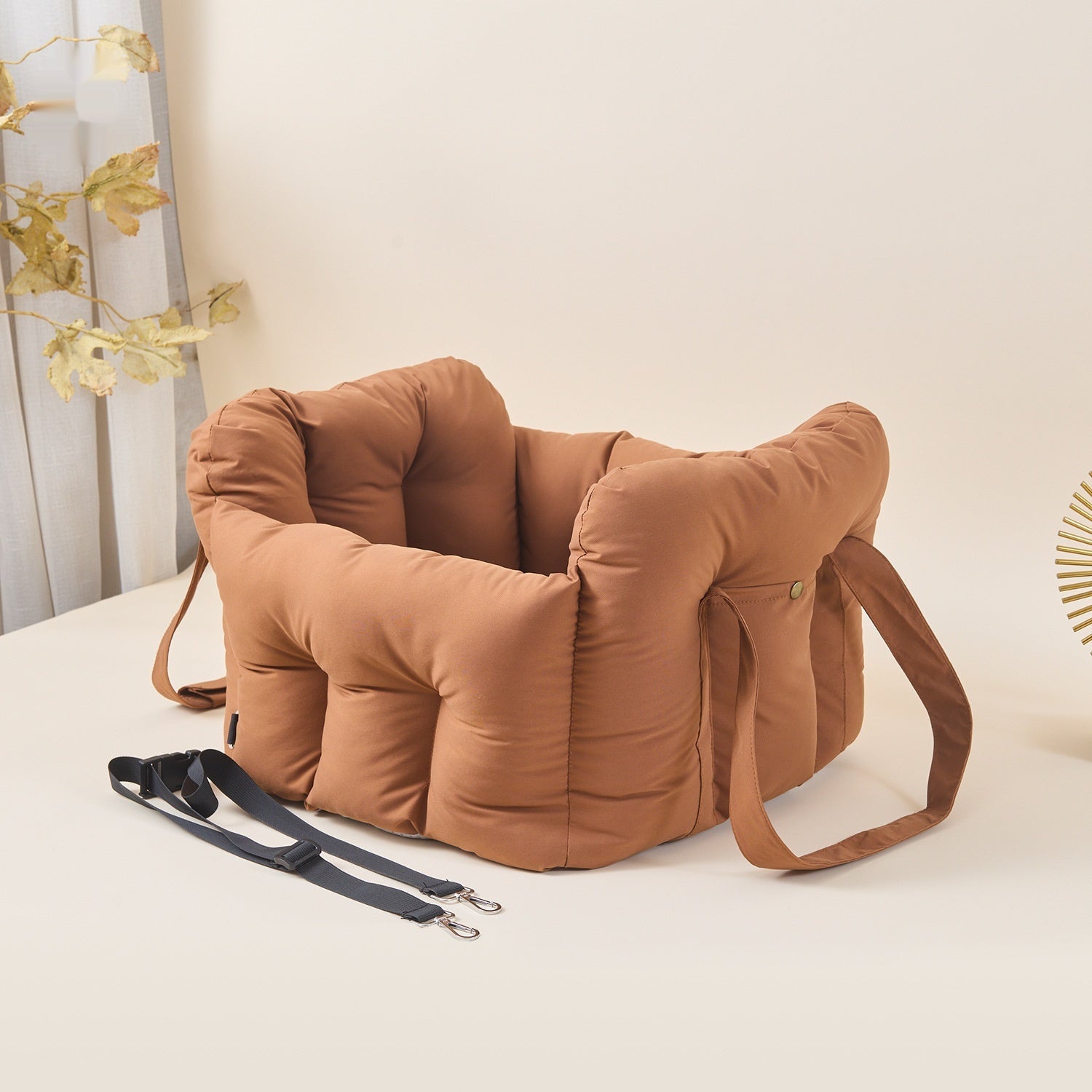 Pet Car Safety Seat Carrier Front Travel Bag