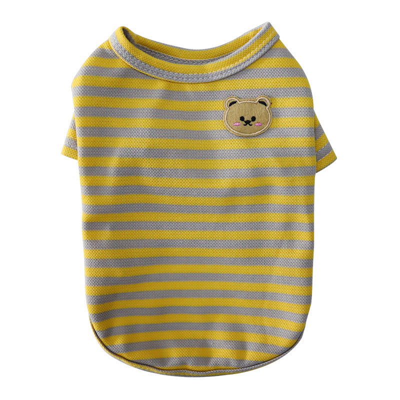 Breathable Summer Pet T Shirt Lightweight Cooling Wear