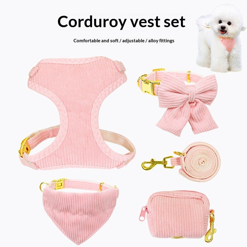 Pet Harness And Leash Set For Outdoor Use