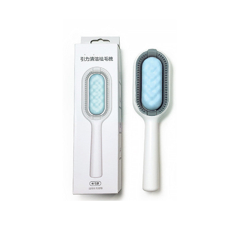 Pet Grooming Dematting Brush Hair Removal Comb With Cleaning Tank