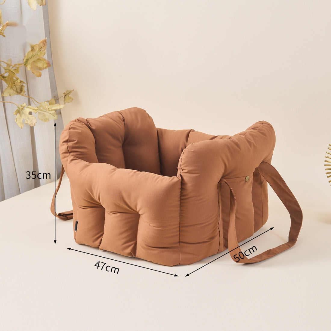 Pet Car Safety Seat Carrier Front Travel Bag