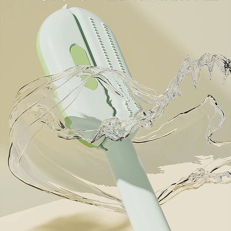Pet Grooming Comb With Water Tank Hair Removal Cleaning Brush